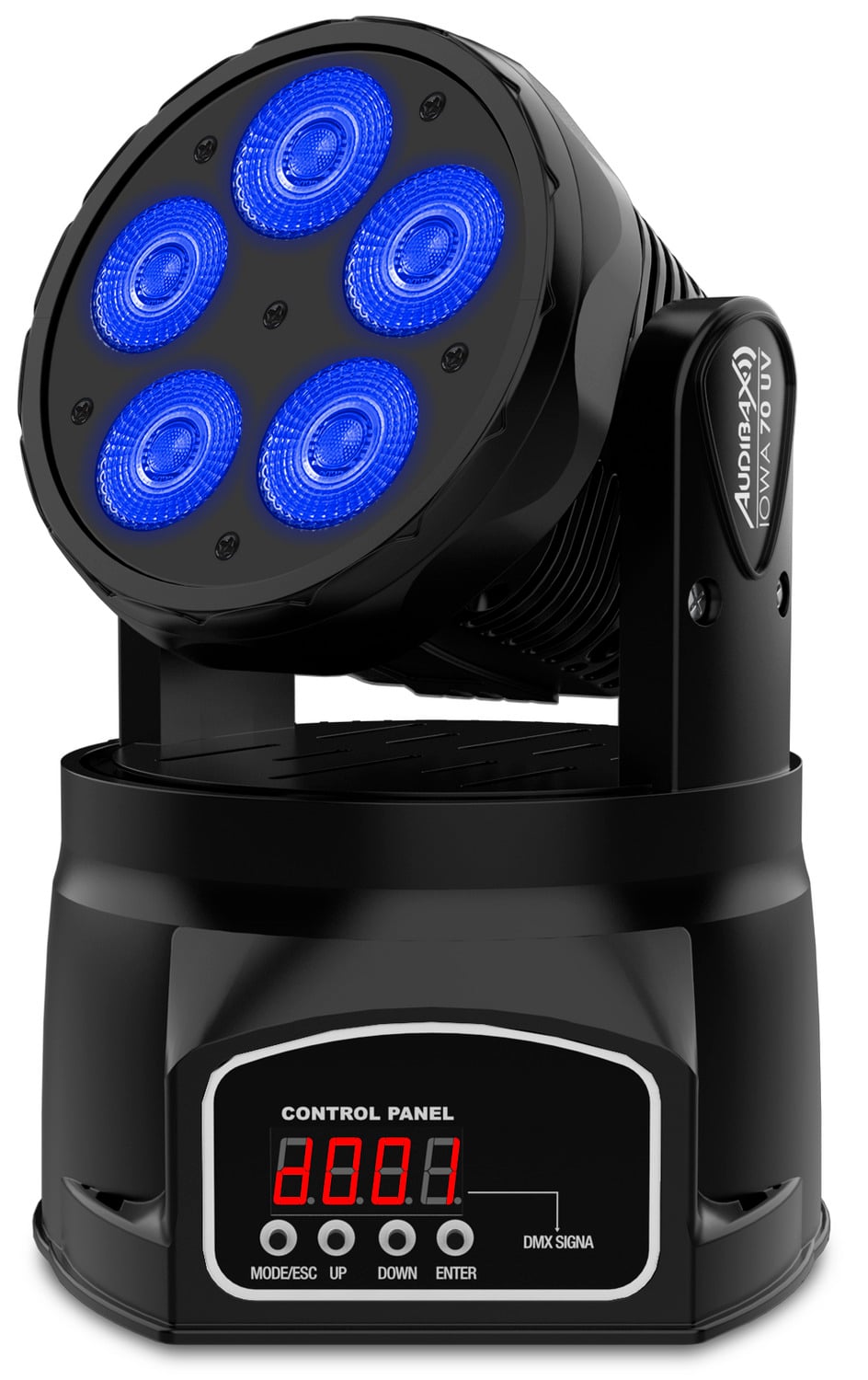 Audibax Iowa 70 UV Cabeza Móvil Wash 60W LED RGBWAUV - 6 en 1 Iowa 70 UV