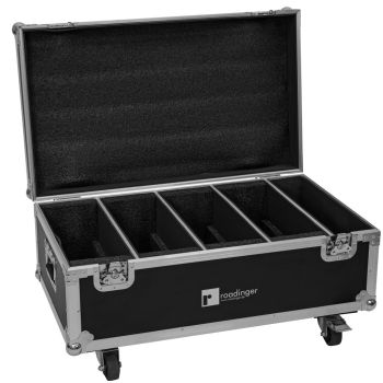 Roadinger flightcase 4x led cls-18 qcl rgb/ww