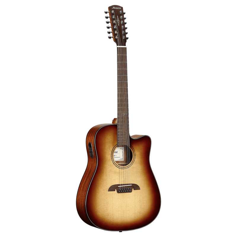 Alvarez AD60 12 CE SPBSHB Guitarra electroacustica de 6 cuerdas con cutaway AD60CESPB12SHB