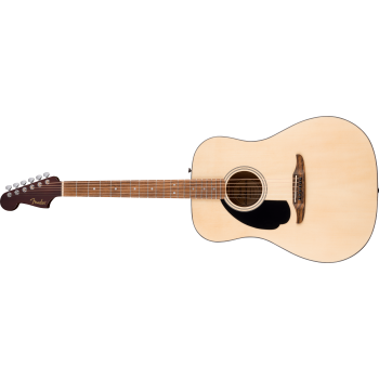 Fender california standard redondo lh natural guitarra acústica zurdo