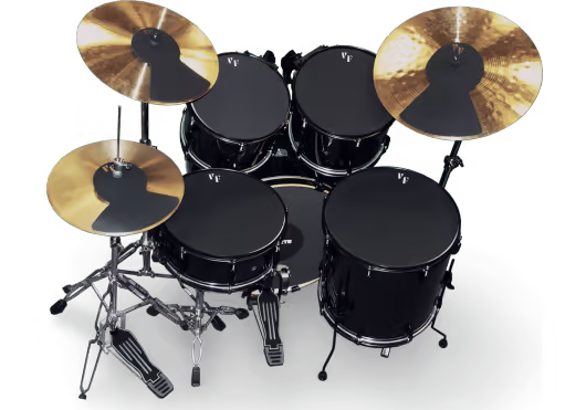 Vic Firth Kit Apagador Fussion 10?,12?,14?(2), 22\", Hi Hat & Plato (2) PVFMUTEFUS22