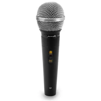 Audibax tokyo 1600 microfono de mano cardioide cuerpo metalico