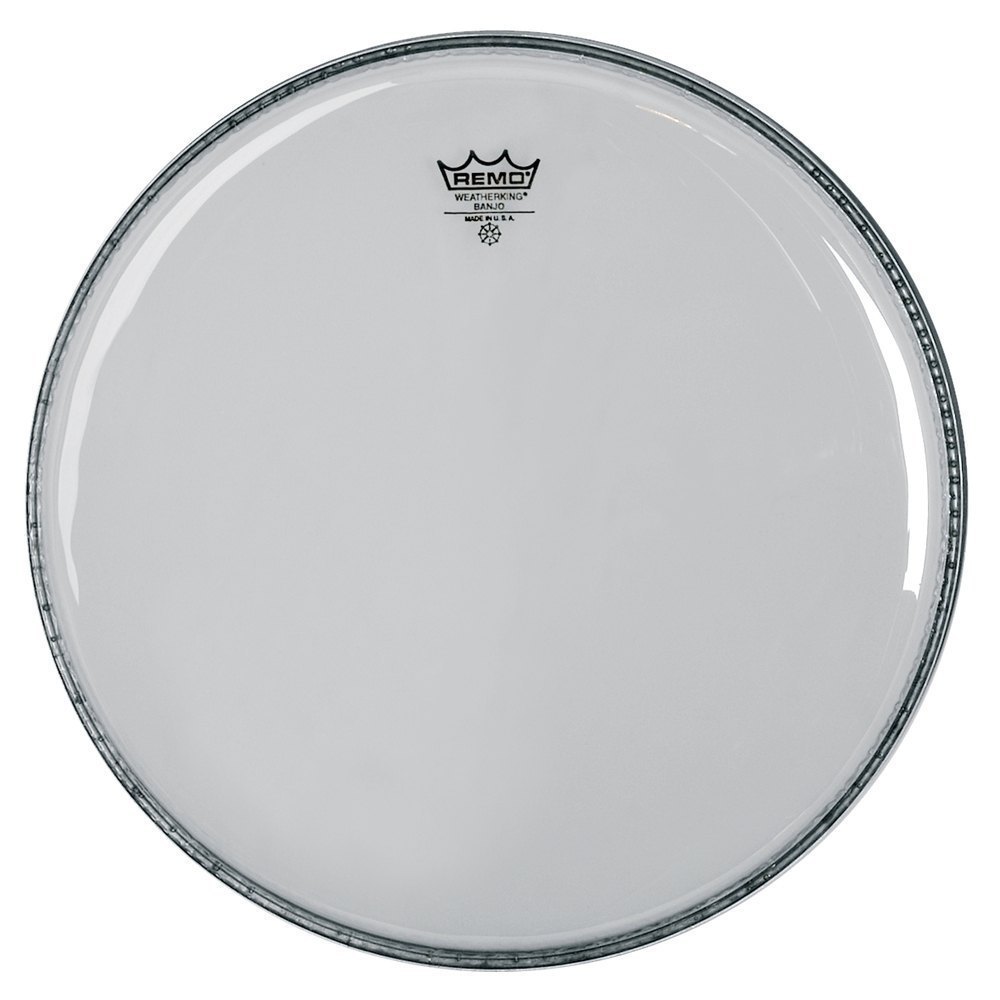 Remo Parche para Banjo 11" Paso Medio Transparente 11" Parche para Banjo Paso Medio Transparente