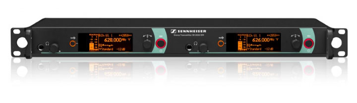 Sennheiser SR 2050 IEM GW-X Transmisor de Monitoreo Inalámbrico Rango de frecuencia de 558-626 MHz. SR 2050 IEM GW-X
