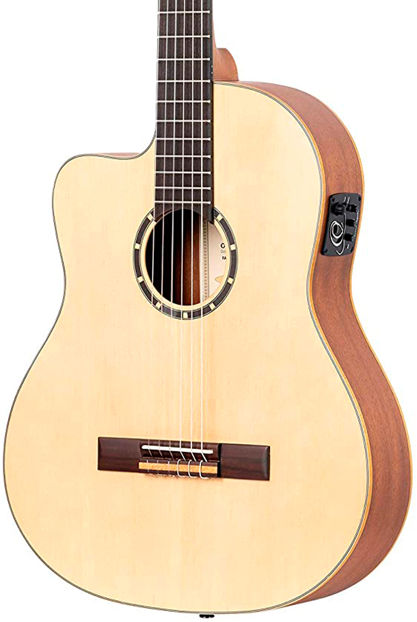 Ortega RCE125SN-L. Guitarra Clásica para Zurdos + Funda RCE125SN-L