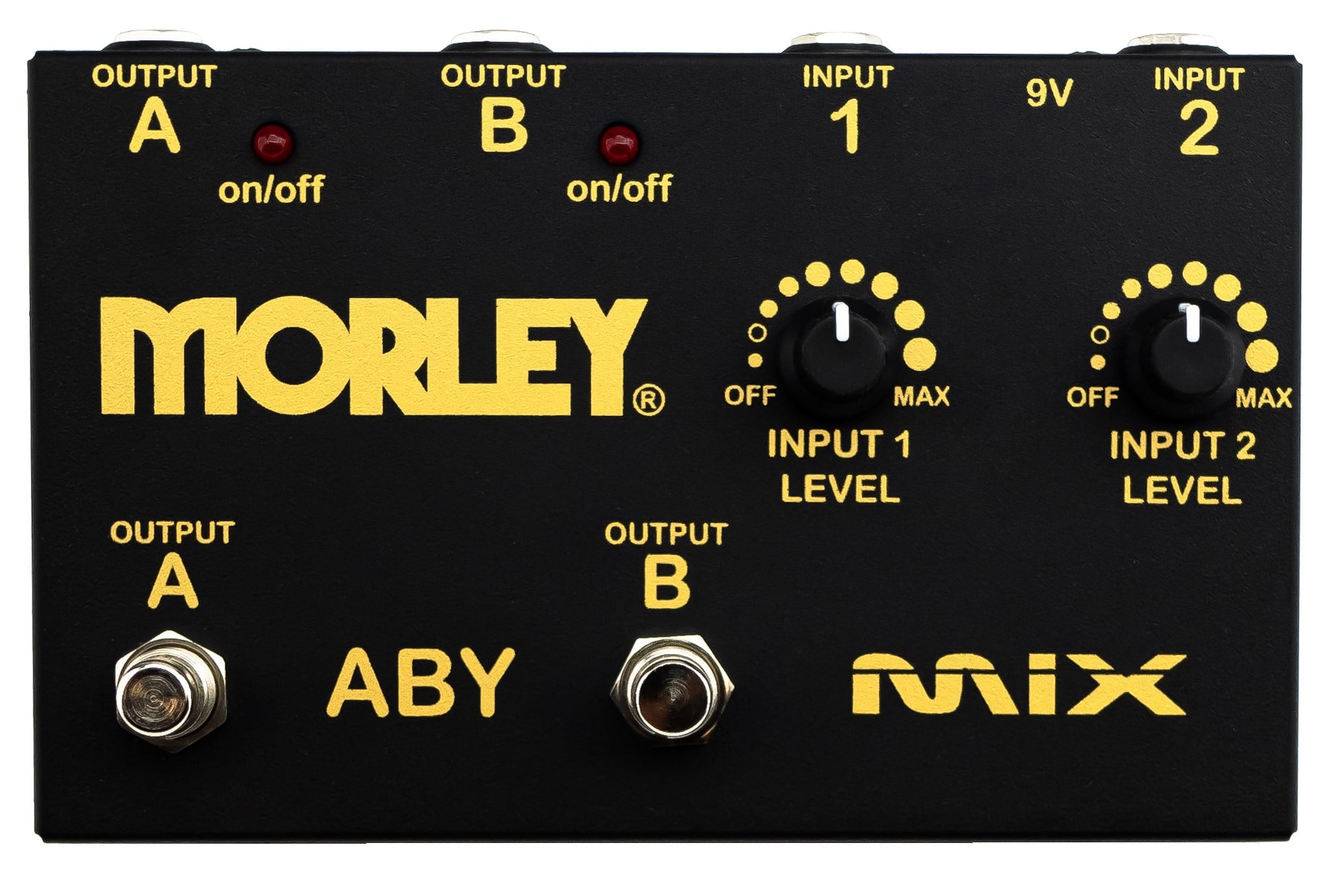 Morley ABY-MIX-G Pedal de ruteo A/B MIX ABY-MIX-G