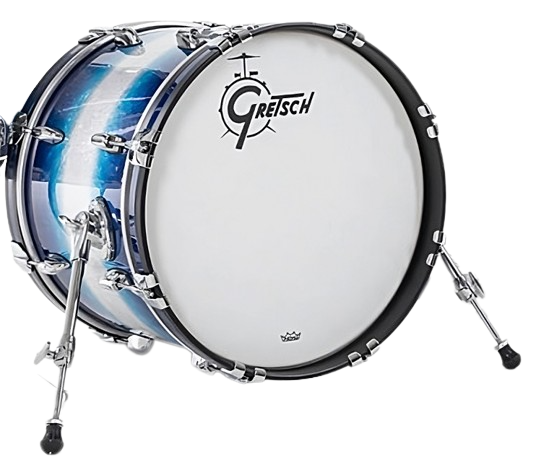 Gretsch Drums GBNT1426KKCST308 Bombo USA Brooklyn 26x14" Blue Burst Pearl Bombo USA Brooklyn 26x14 Pulgadas Blue Burst Pearl