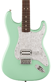 Fender LTD Tom Delonge Stratocaster Surf Green Guitarra Eléctrica Signature Ltd Tom Delonge Stratocaster Surf Green