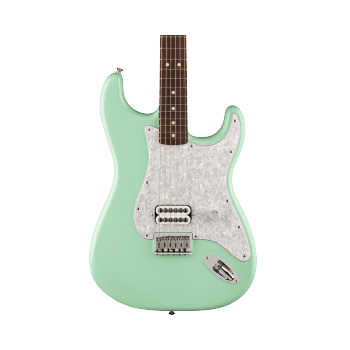 Fender ltd tom delonge stratocaster surf green guitarra eléctrica signature