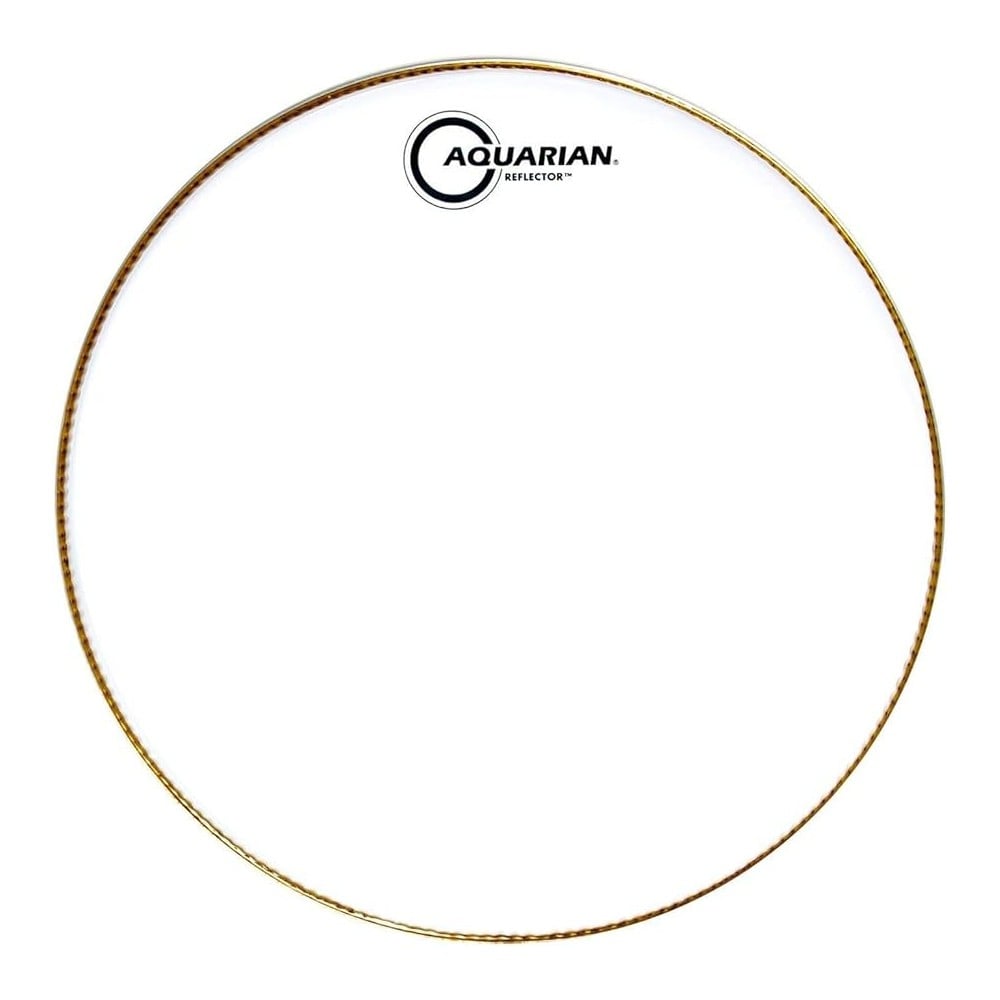 Aquarian Drumheads ICE WHITE REFLECTOR BD 26 REF26W Parche Para Bombo ICE WHITE REFLECTOR BD 26 REF26W