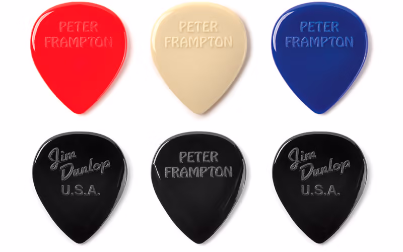 Dunlop ADUPF599P Set 6 Púas Peter Frampton Vintage Jazz ADUPF599P