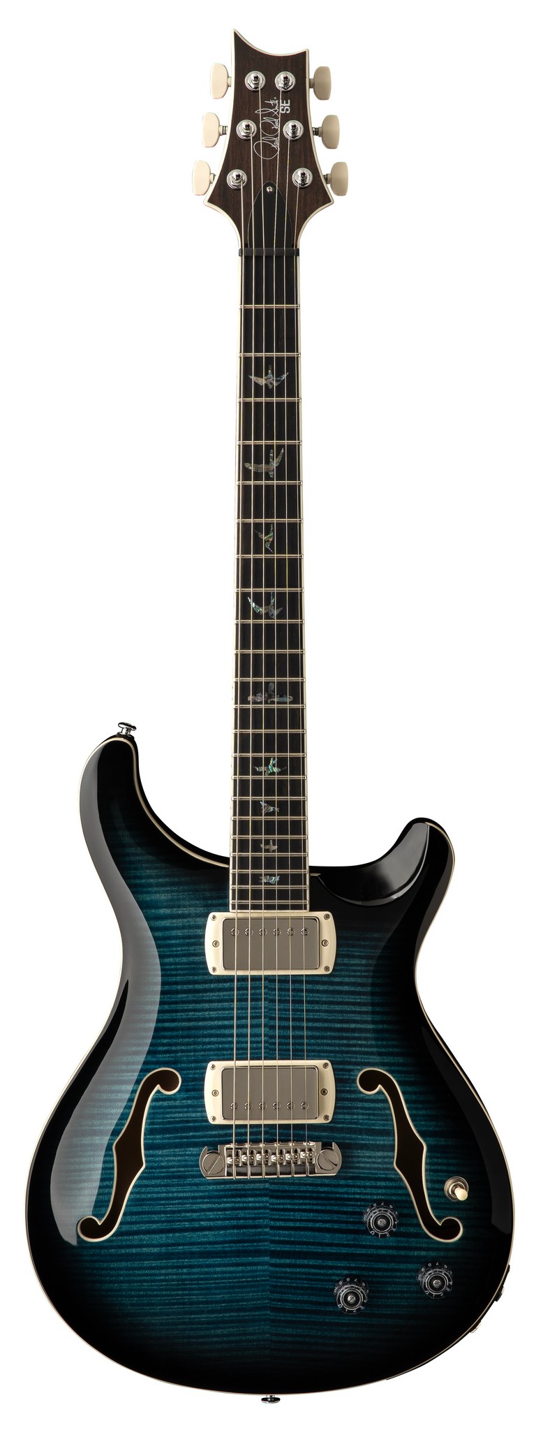 PRS Se Hb Ii Piezo Peack Blue Smokeburst Se Hb Ii Piezo Peack Blue Smokeburst