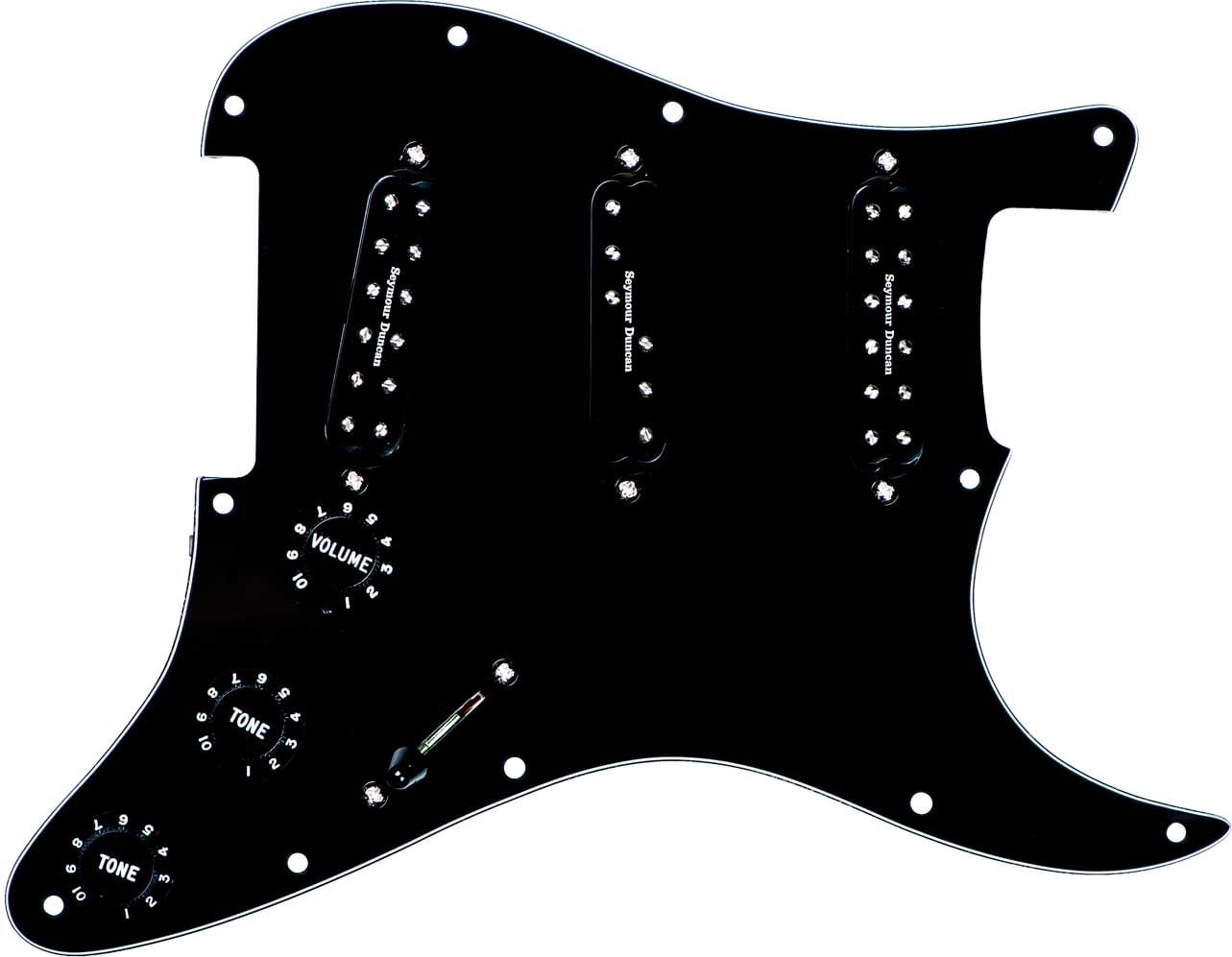 Seymour Duncan Pickgrd Assy Everything Axe Bl Pickgrd Assy Everything Axe Bl