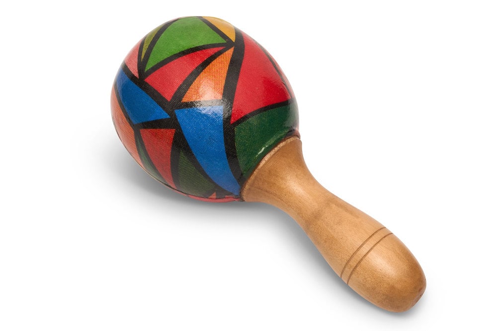 Latin Percussion LP7024 Maracas World Beat LP7024