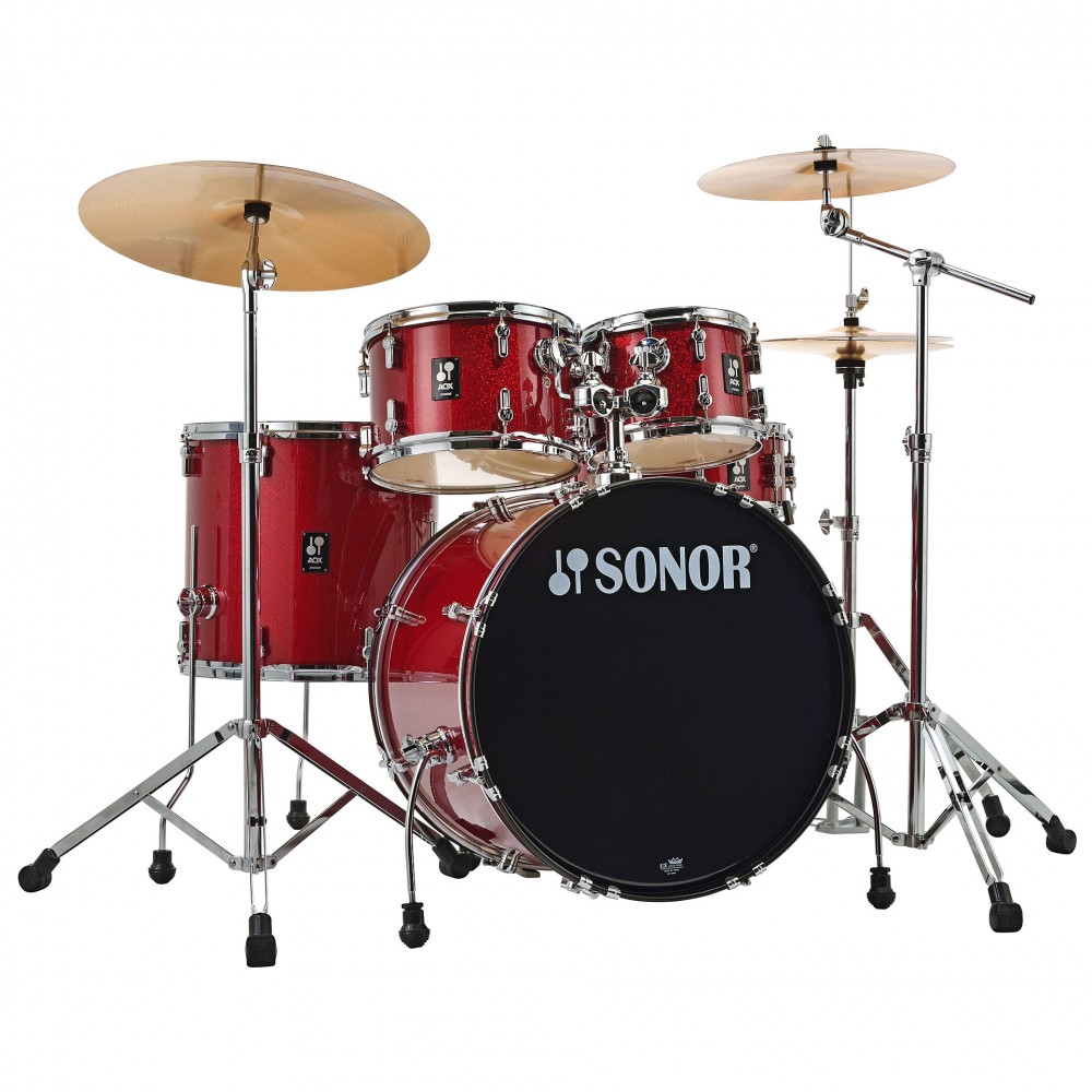 sonor 17356 Red Moon Sparkle Set de Bateria 17356 Red Moon Sparkle
