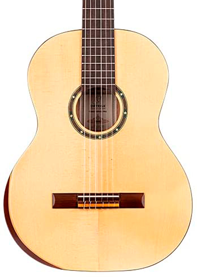 Ortega R55DLX. Guitarra Clásica Natural Semibrillante R55-DLX