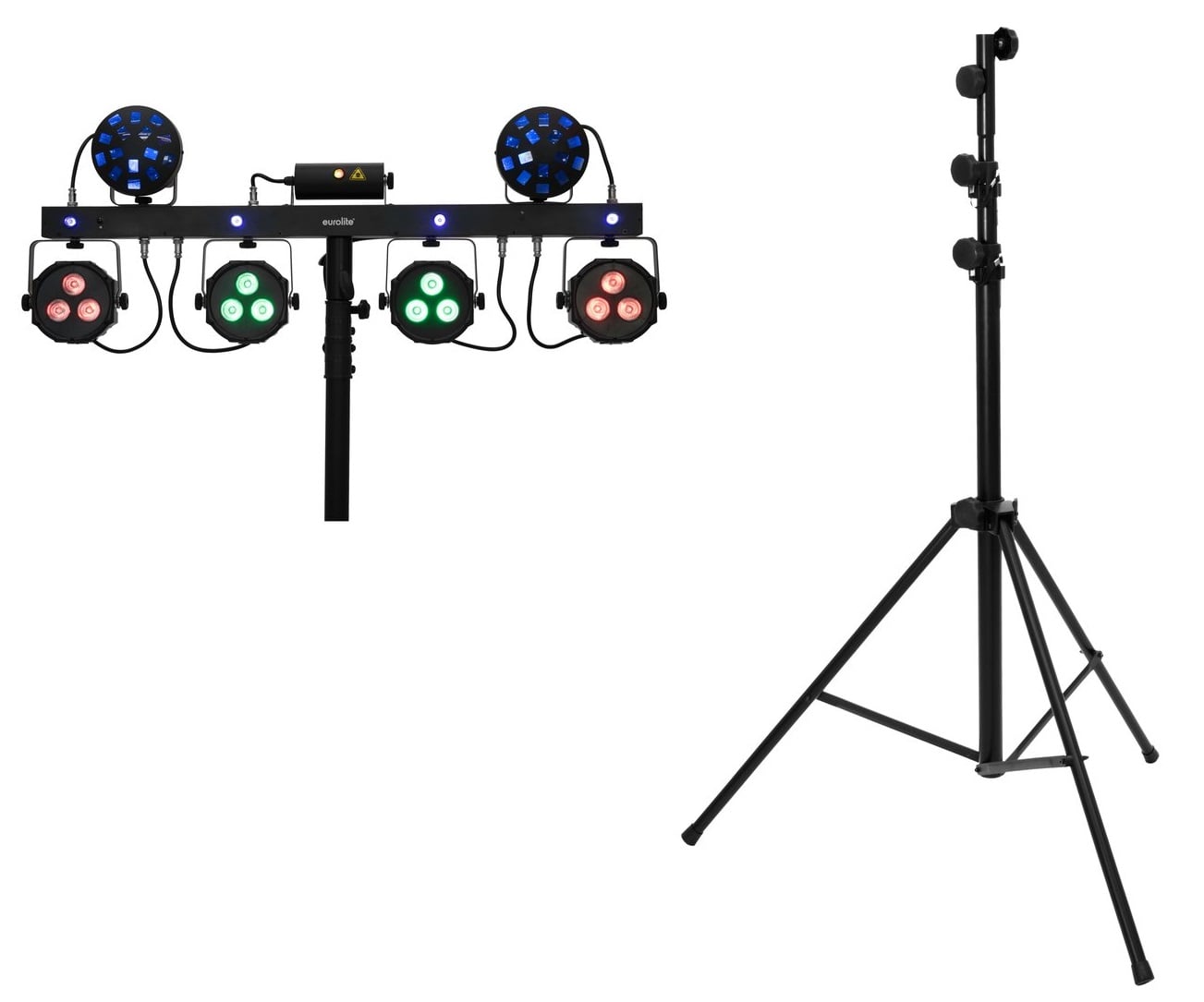 Eurolite Set LED KLS Laser Bar Next FX Light Set + STV-60-WOT Soporte LED KLS Laser Bar Next FX Light Set + STV-60-WOT