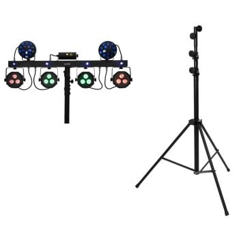 Eurolite set led kls laser bar next fx light set + stv-60-wot soporte
