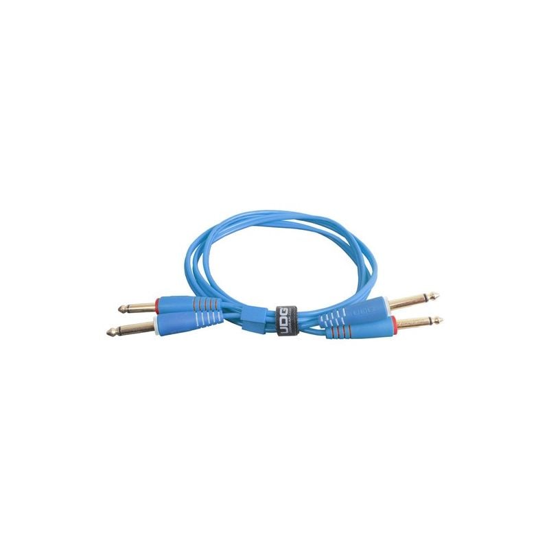 Udg UL AUDIO Cable Jack Mono a Jack Mono Blue 3 metros UL AUDIO Cable Jack Mono a Jack Mono Blue 3 metros