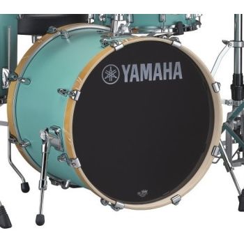 Yamaha sbb2017 stage custom matte surf green bombo batería