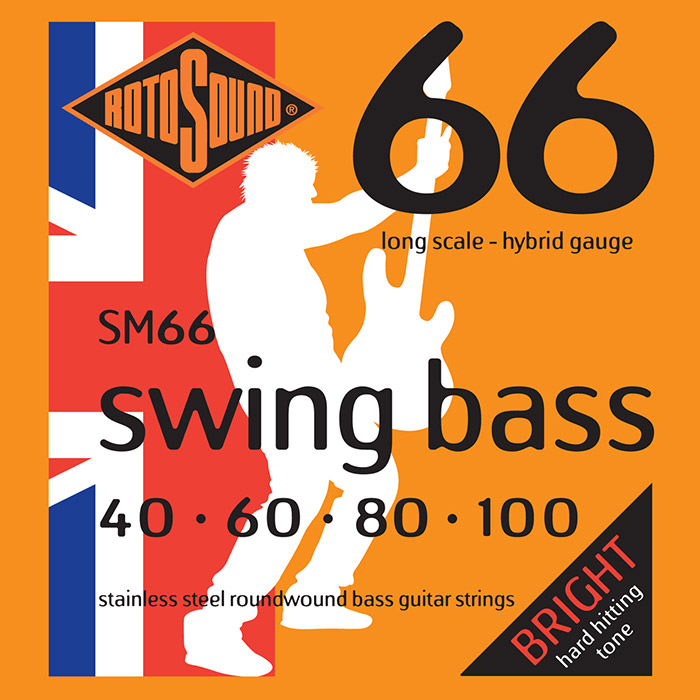 Rotosound Juego De Cuerdas Para Bajo Swing Bass Sm66 SM66