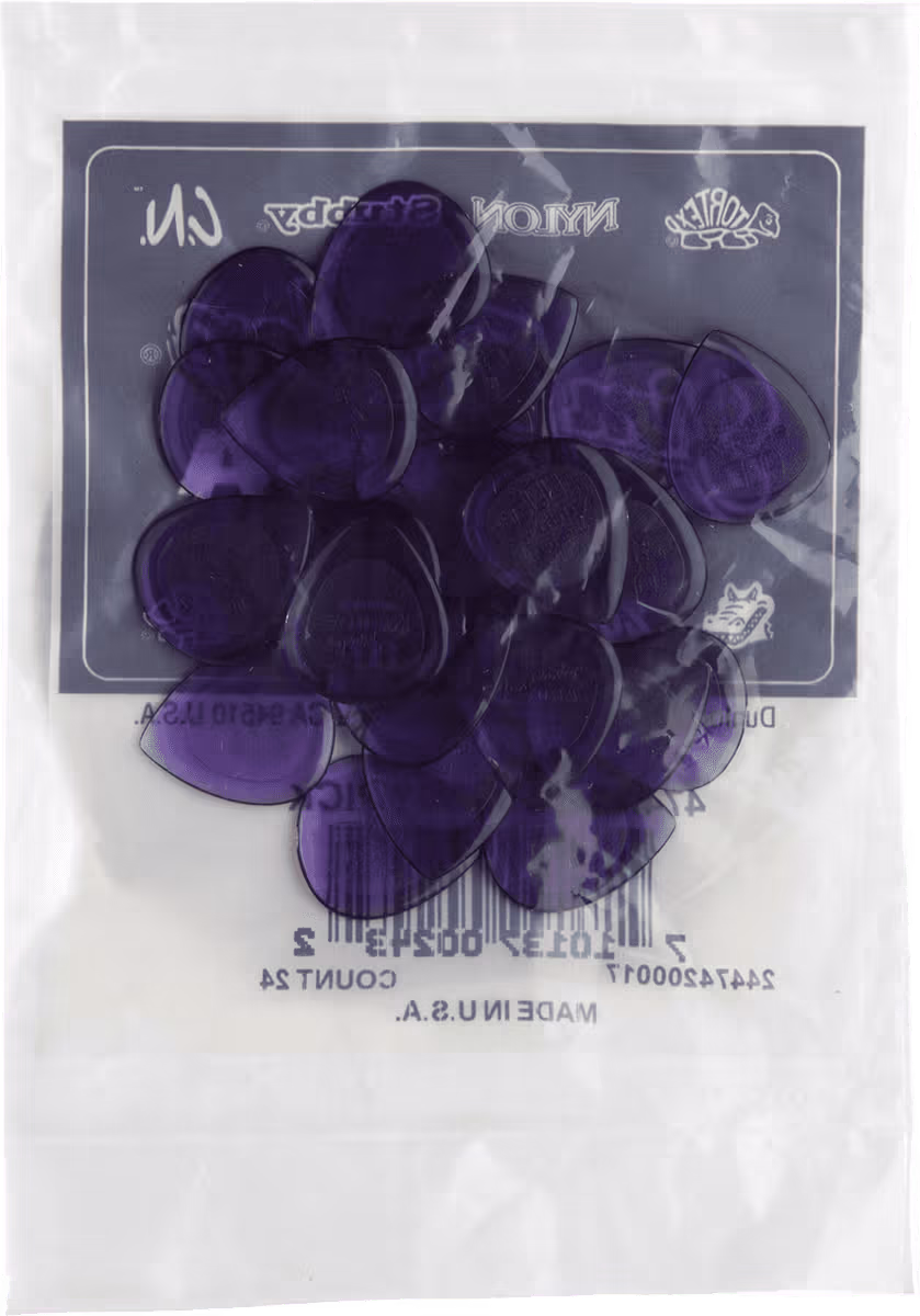 Dunlop Pack 24 Púas Big Stubby Nylon - 2,00 Mm ADU474R2