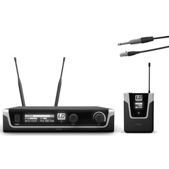 Ld sytems u505 bpg microfono inalámbrico con petaca y cable de guitarra