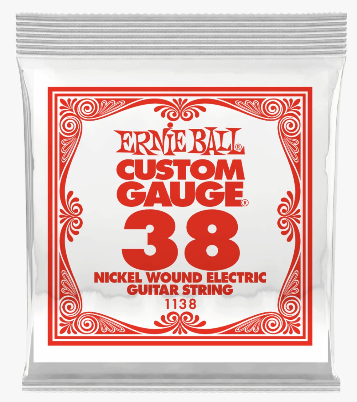 Ernie Ball 1138 Slinky Entorchada Cuerda Para Guitarra Electrica 038 1138