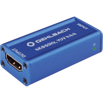 Oehlbach uhd repeater amplificador hdmi