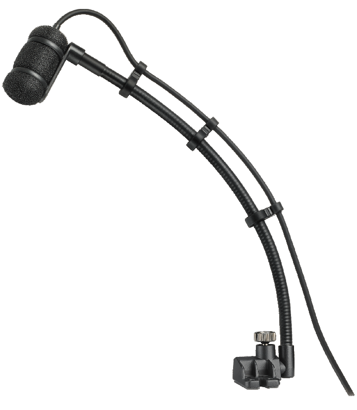 Audio Technica ATM-350SL Micrófono de Condensador Cardioide para Instrumento con Sistema de Montaje en Superficie ATM-350SL