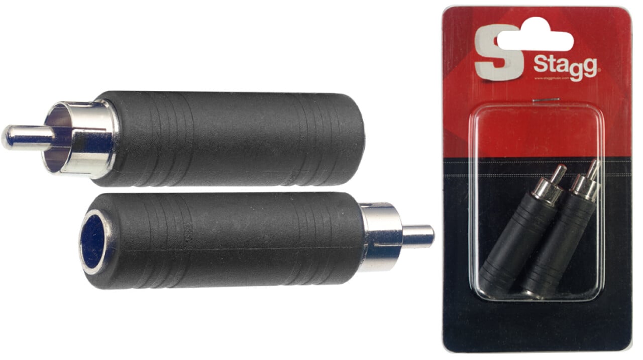 Stagg 2 Jack H / Adaptador RCA M AC-PFCMH