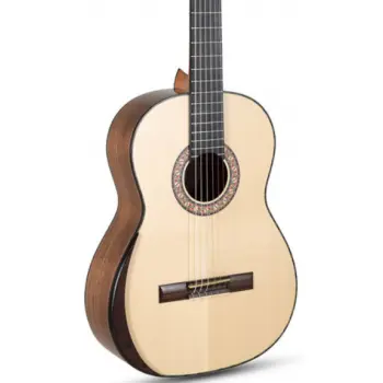 Manuel rodriguez serie magistral e-s nogal maciza guitarra clasica