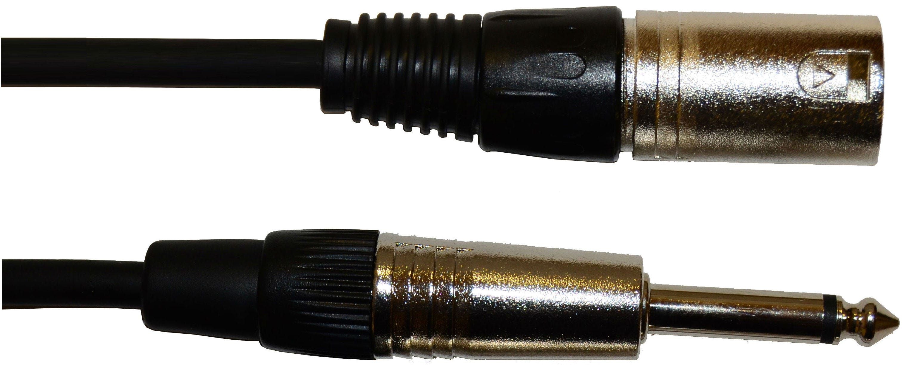 Oqan Cable Señal QABL JPM-10-XM Cable Xlr Macho a Jack Macho Mono 10 mts QABL JPM-10-XM
