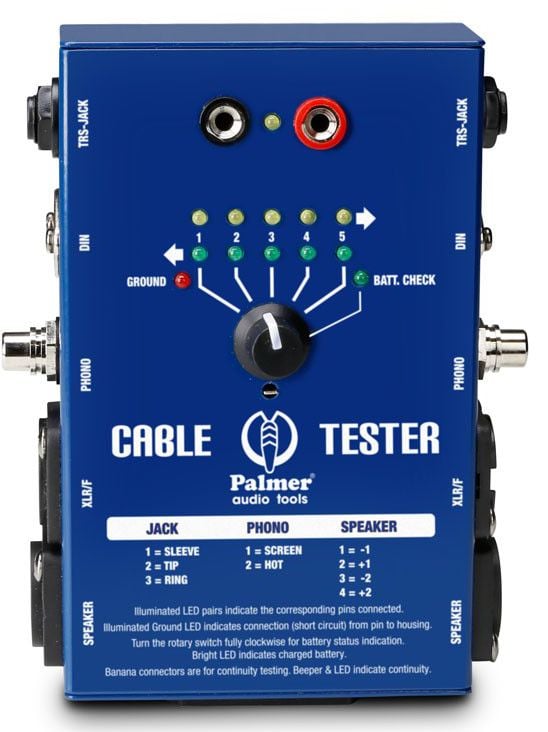 Palmer Pro AHMCT 8 Tester de Cables AHMCT 8