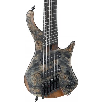 Ibanez ehb1506ms-bif bajo eléctrico 6 cuerdas black ice flat