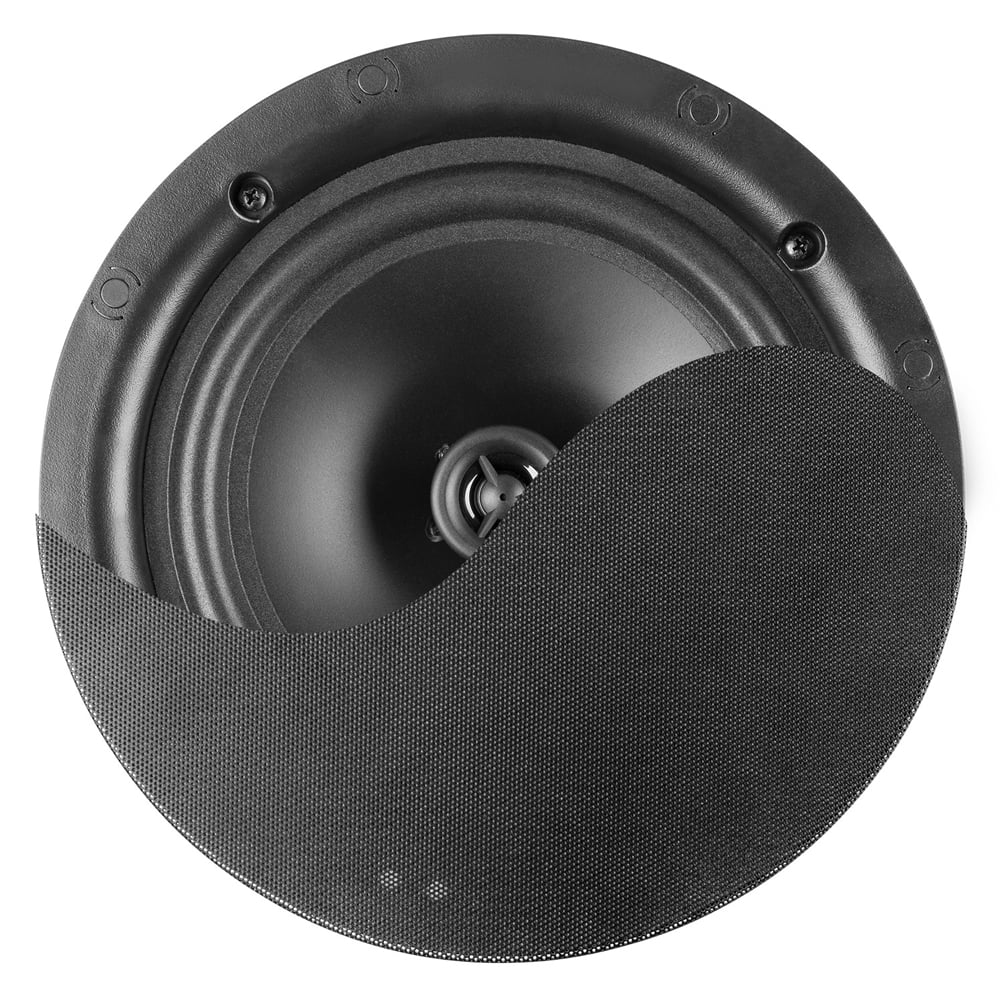 Power Dynamics NCSS8B Altavoz de Techo de Bajo Perfil 2 Vías 8" Negro 952620 NCSS8B