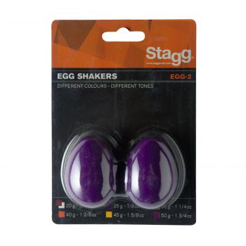 Stagg egg-2 pp pareja shakers