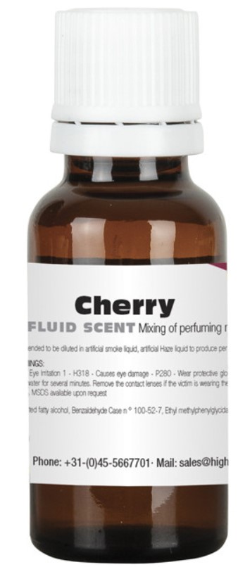 Showtec Fog Fluid Scent Cereza 20ml Fragancia para Niebla Fog Fluid Cherry