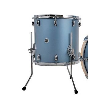 Gretsch drums gbsl1214ftcstsibm tom base usa brooklyn 14x12 satin ice blue metallic
