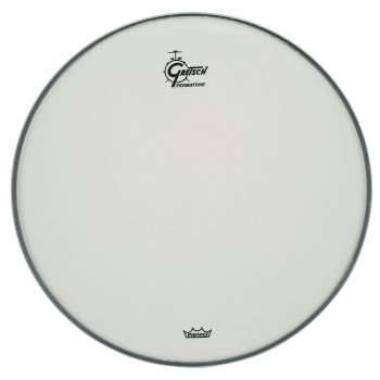 Gretsch drums grdhcw18t parche para tom 18 pulgadas blanco rugoso