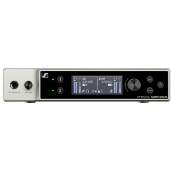 Sennheiser ew-dx em 2 s2-10 receptor digital 2 canales
