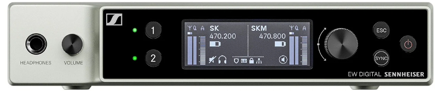Sennheiser EW-DX EM 2 S2-10 Receptor Digital 2 Canales EW-DX EM 2 S2-10