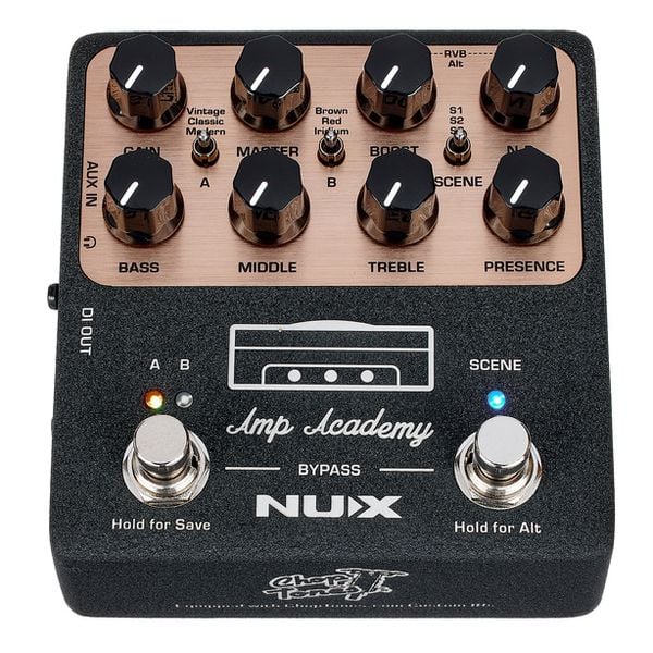 NUX Amp Academy NGS-6 Pedal Previo Amp Academy Ngs-6