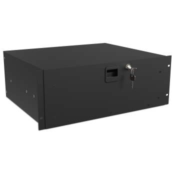 Audibax Pro Rack Drawer 4U 370 K Cajón con Llave para Rack