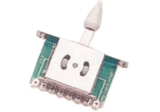 Yellow Parts Switch de 5 posiciones para Stratocaster con palanquita de color blan ADIEZ1188W