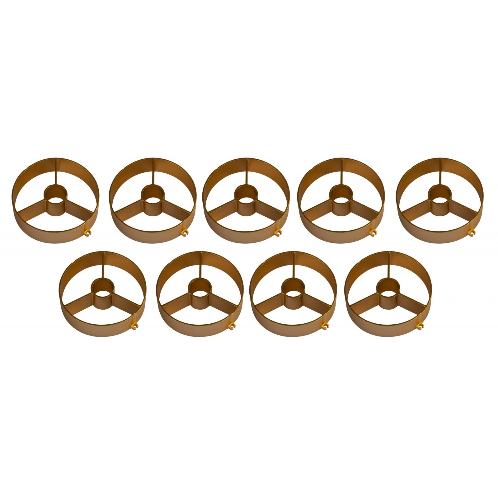 Briteq Bt-Nonabeam Set 9 Louvers Gold Bt-Nonabeam Set 9 Louvers Gold