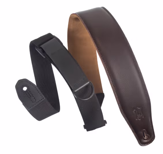 Levy's Correa Leather Right Height Series 2½\" - Marrón MRHGS-DBR