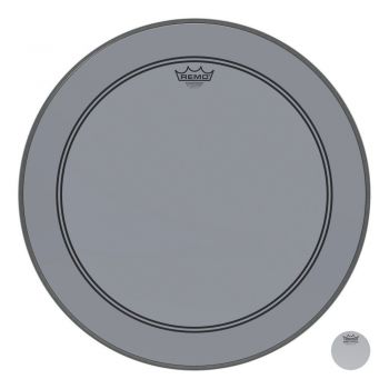 Remo 22 powerstroke 3 colortone clear smoke parche de bombo