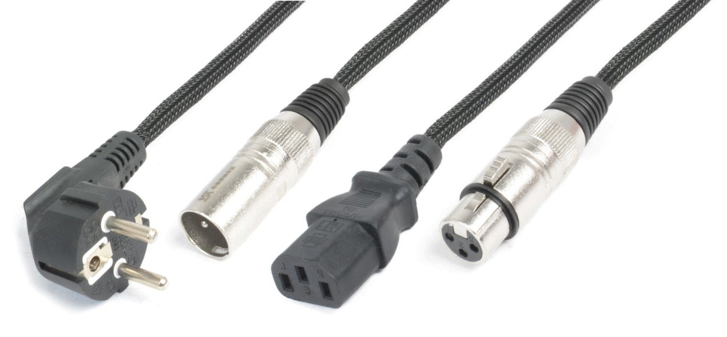 Power Dynamics Ligero Combi Cable Shuko Xlr M Iec F Xlr F 20m 176751 176751