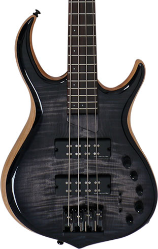 Marcus Miller M7 Swamp Ash-4 Trans Black 2nd Gen Bajo Eléctrico Sin Trastes M7 Swamp Ash 4st FL TBK 2nd Gen